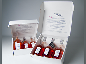 Intérieur de coffret réalisé sur mesure