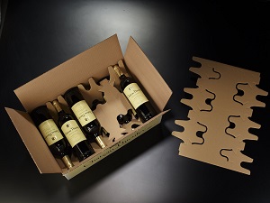 Le plateau séparateur PS12 et ses bouteilles